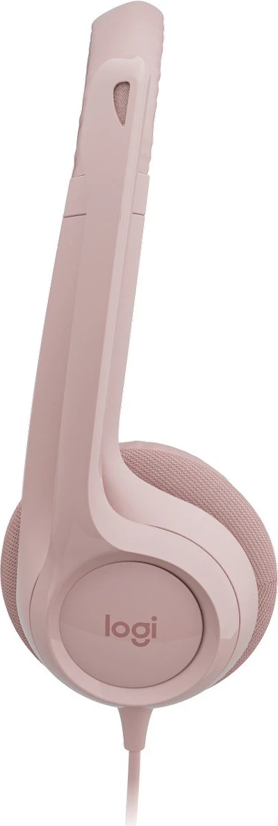 Slušalke Logitech H390 USB, roza