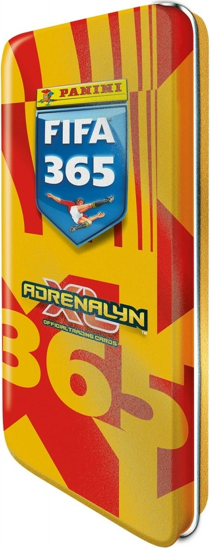 Kolekcionarska škatla z nogometnimi kartami, Panini FIFA 365 Adrenalyn XL 2026, Collector's Box Cards 2 048-02925, 9 kart (6 standardnih, 1 Limited Edition, 2 Momentum Gold)