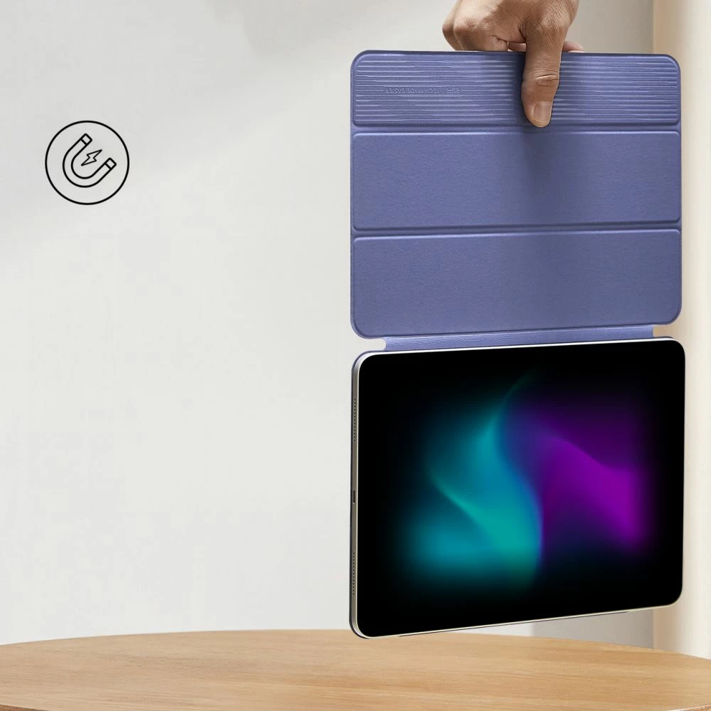 Ovitek za iPad Pro 11" 2024, ESR Rebound Magnetic, vijoličen