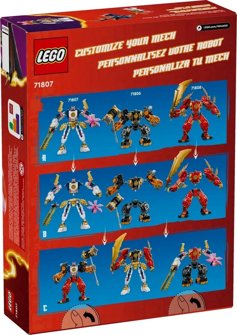 Elemental Tech Mech Sora — LEGO NINJAGO 71807, 209 delov