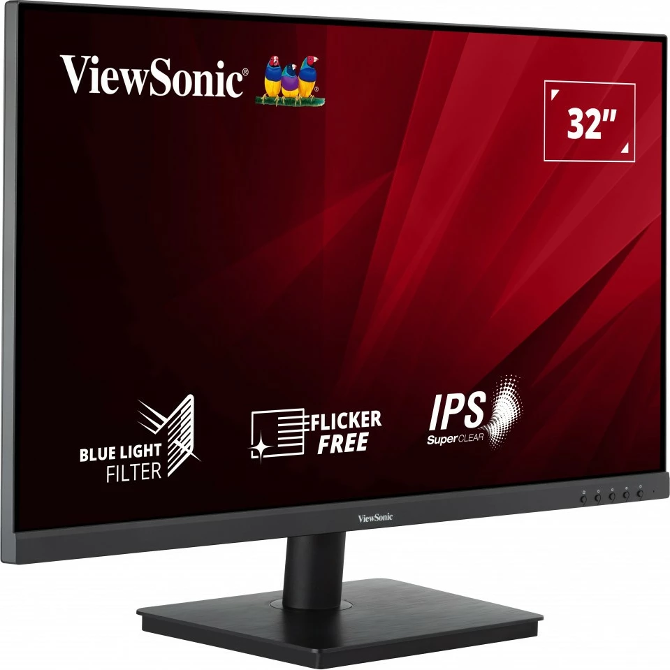 32-palčni Quad HD IPS monitor, Viewsonic VA3209-2K-MHD, črn