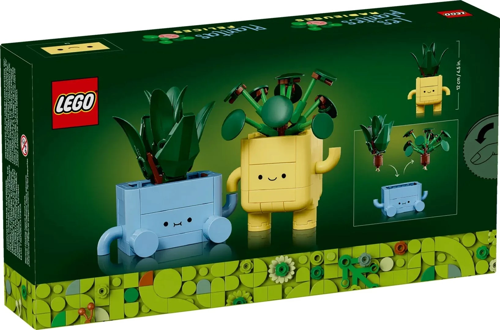 Komplet LEGO BOTANICALS Happy Plants 10349, 217 kosov