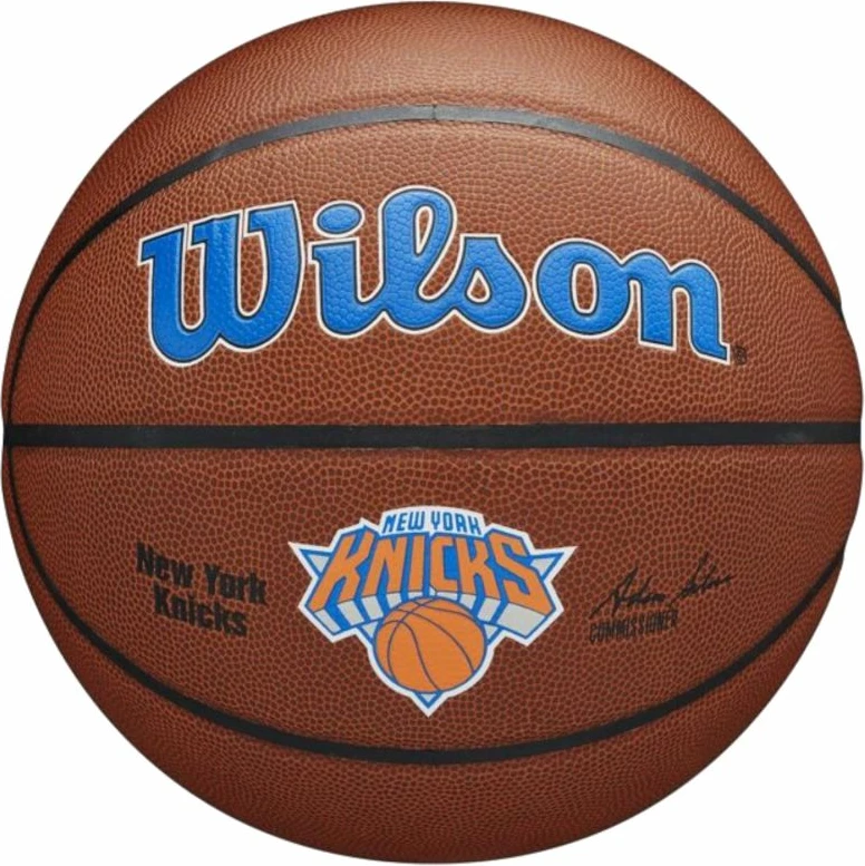 Košarkarska žoga, Wilson Team Alliance New York Knicks WTB3100XBNYK, rjava
