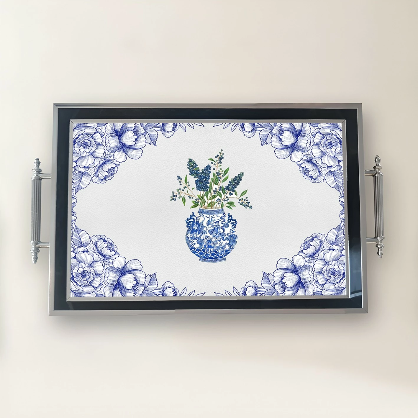 Pladenj iz stekla, Aberto Design TPG9908, večbarven