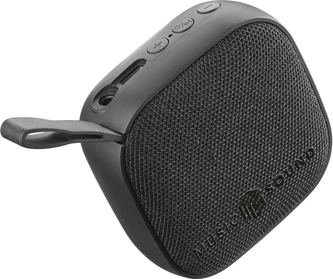 Prenosni zvočnik 3W, Bluetooth 5.3, 500 mAh, črn — Cellular Line Music Sound 8018080490491