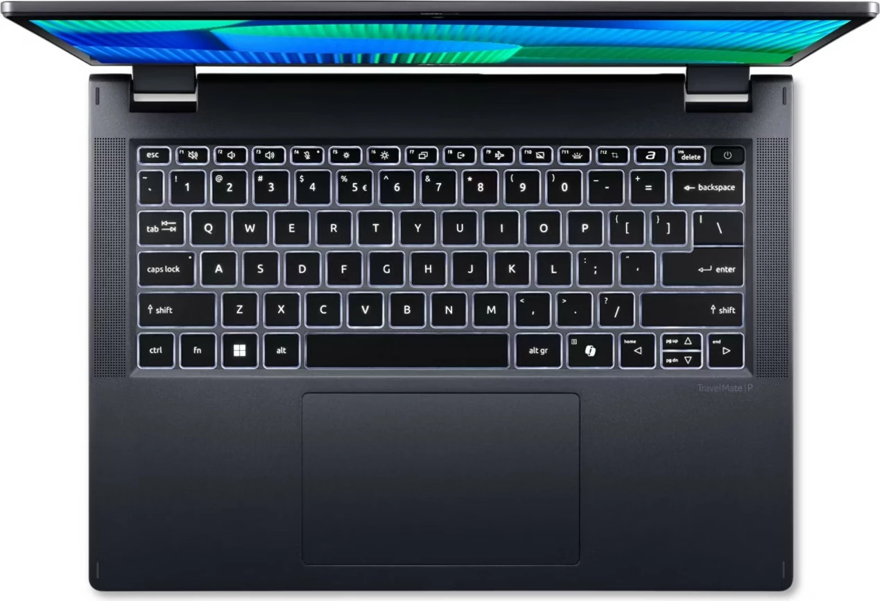 Prenosnik 2-v-1 z zaslonom 16:10, Acer TravelMate P4 Spin, i5-125U, 16 GB RAM, 512 GB SSD, LTE, Windows 11 Pro
