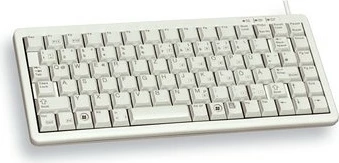 Kompaktna tipkovnica Cherry G84-4100, mini, žična, USB, QWERTZ, siva