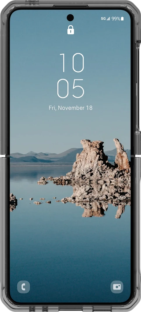 Ovitek za telefon UAG Plyo Pro z magnetnim modulom za Samsung Galaxy Z Flip 5, temno siva