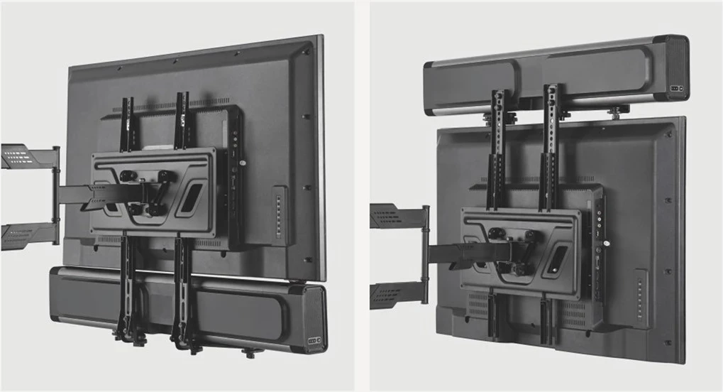 Univerzalni nosilec za soundbar Maclean MC-914, črn