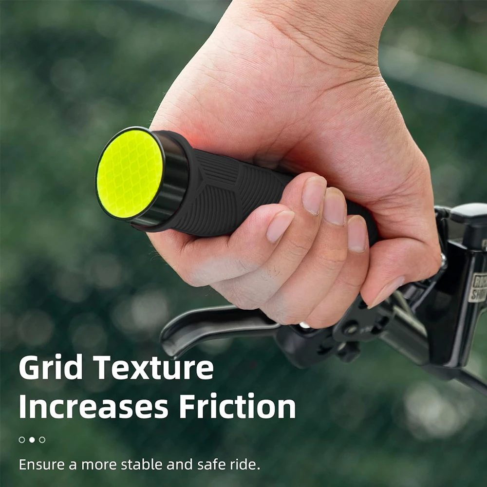 Ročaji za kolo z odsevniki Rockbros 40720007001, črni