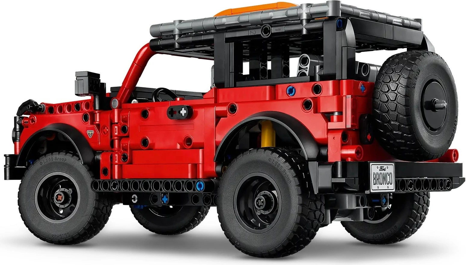 Model SUV Ford Bronco LEGO Technic 42213, rdeč, za otroke in odrasle