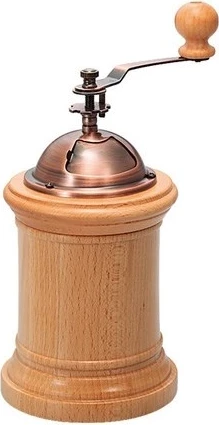 Rokni mlinček za kavo Hario Column CM-502C, 40 g, naravno lesena barva