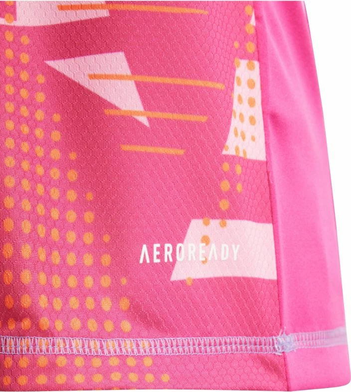 Otroška majica za nogomet, adidas, roza