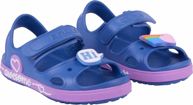 Lahke otroške sandale Coqui, modre