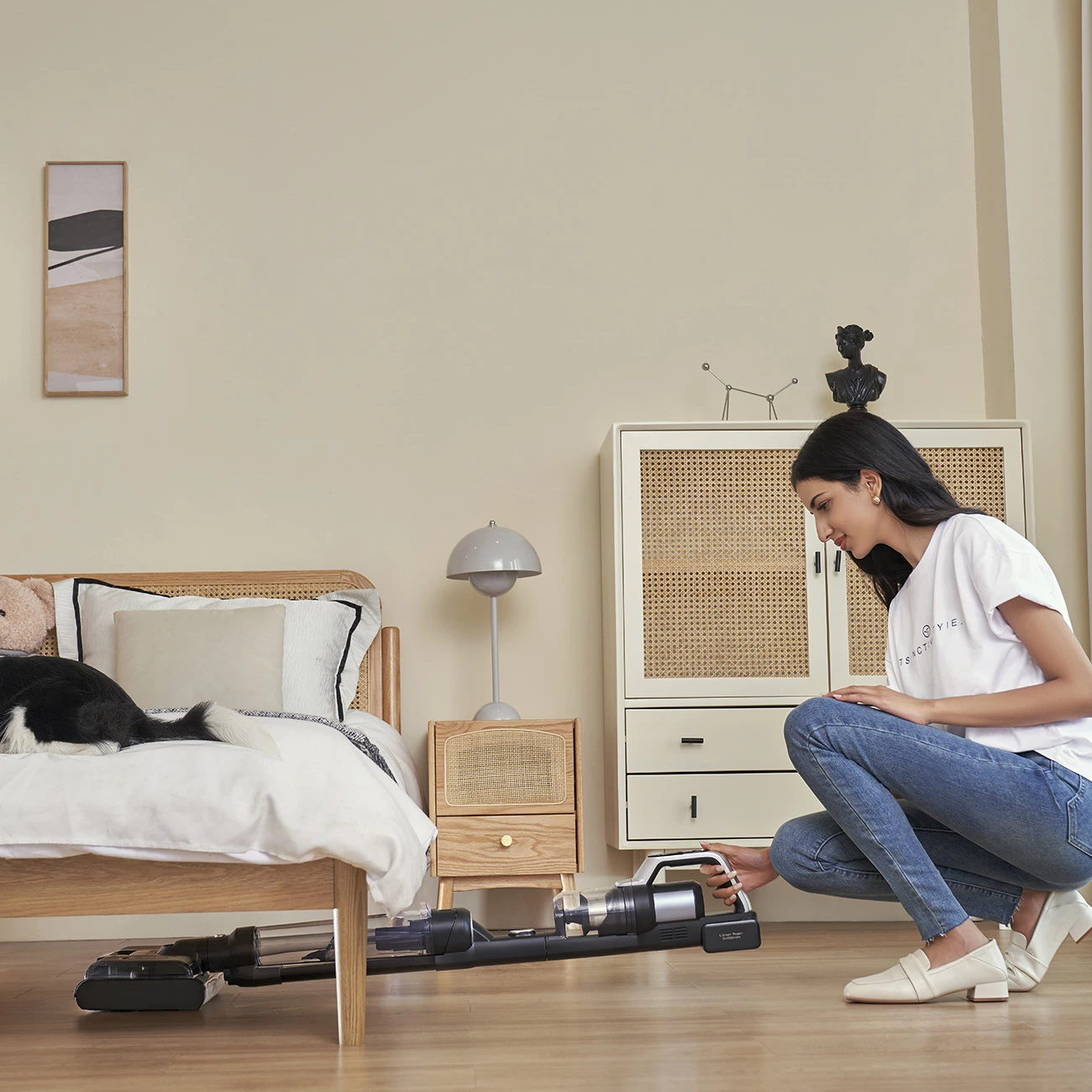 Sesalnik brez kabla 3-v-1, 400 W, 4000 mAh, 0,6 L, srebrno/siv JIMMY PW11