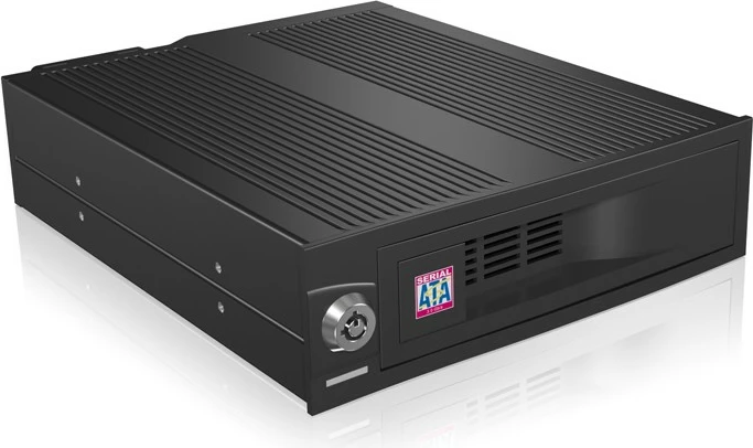 Zaloga za HDD/SSD 3,5" v 5,25" mesta ICY BOX IB-170SK-B, SATA, črna