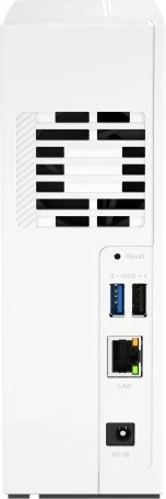 NAS z enim ležiščem, ARM 4-jedrni 1,8 GHz, 2 GB RAM, 1x GbE, bel - QNAP TS-133