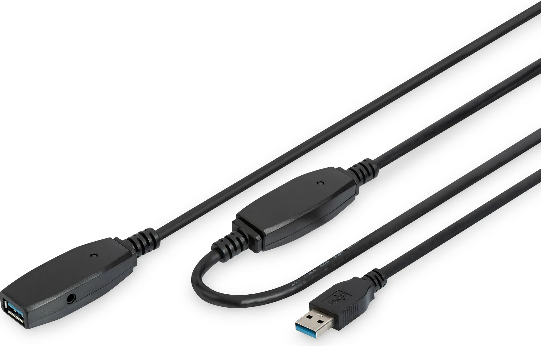 Podaljševalni kabel USB 3.0 Digitus 10 m, črn