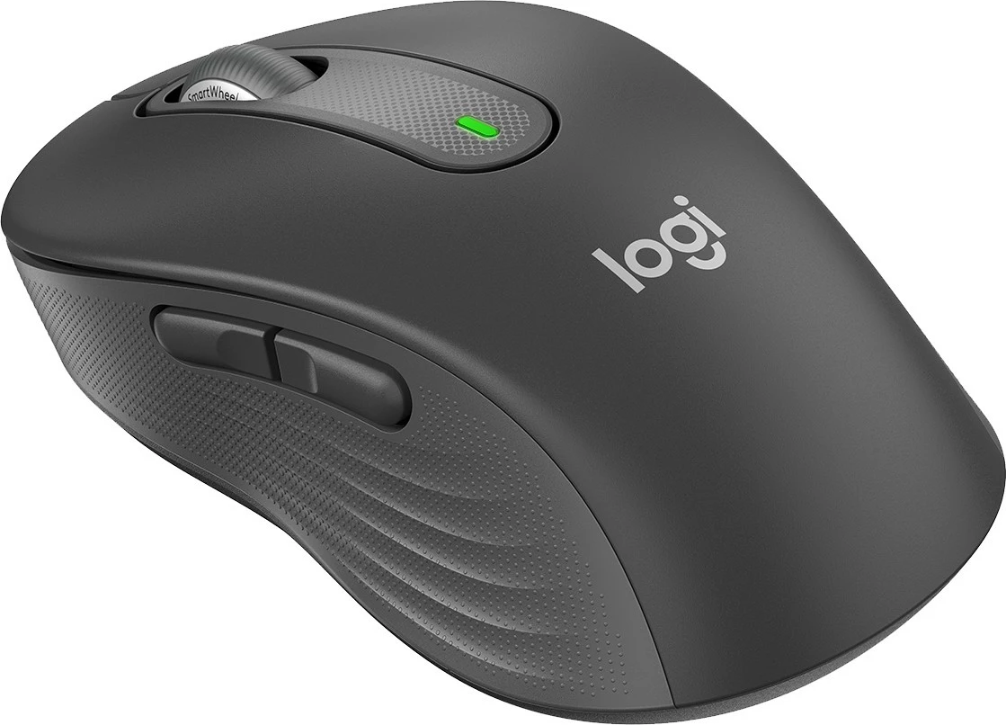 Optični brezžični miška za desničarje, Logitech Signature M650, 4000 DPI, grafit