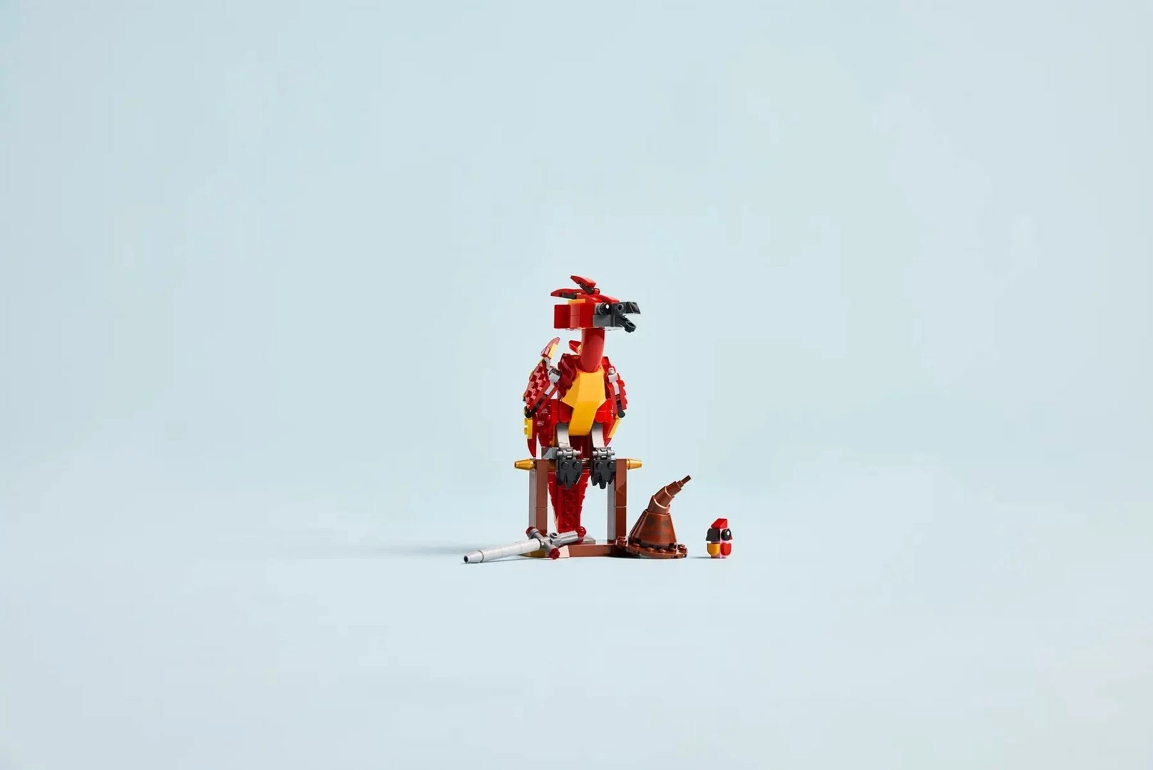Figura feniksa Fawkes iz LEGO Harry Potter, 76448, 299 kosov