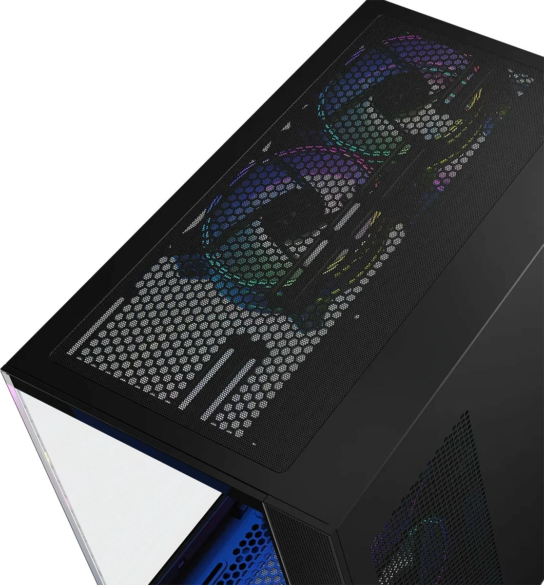 Ohišje MODECOM Volcano Panorama APEX ARGB 7F Midi, siva