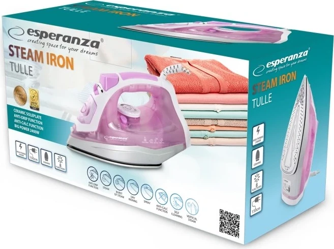 Likalnik Esperanza EHI004, 2400 W, vijoličen, bel