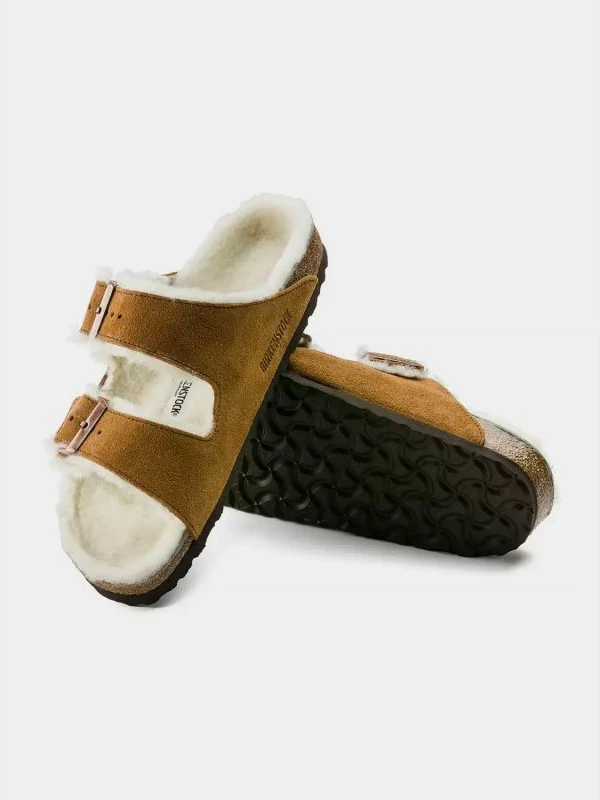 Natikači Birkenstock, ženski, rjavi