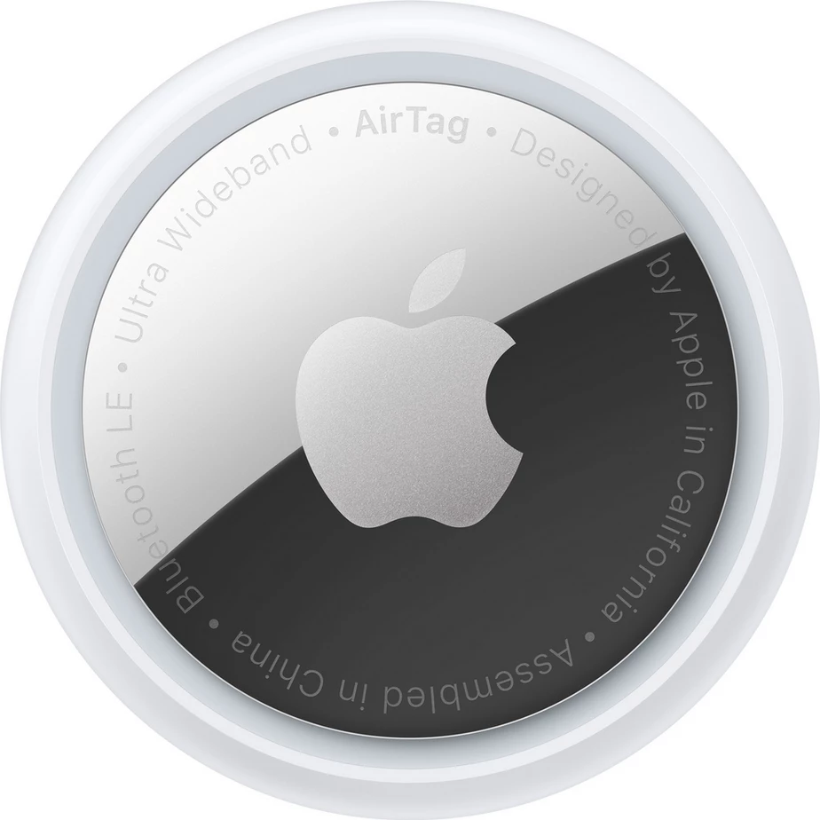 Sledilnik AirTag MX542ZY/A, Apple, Bluetooth LE in Ultra Wideband, srebrn, 4-delni paket