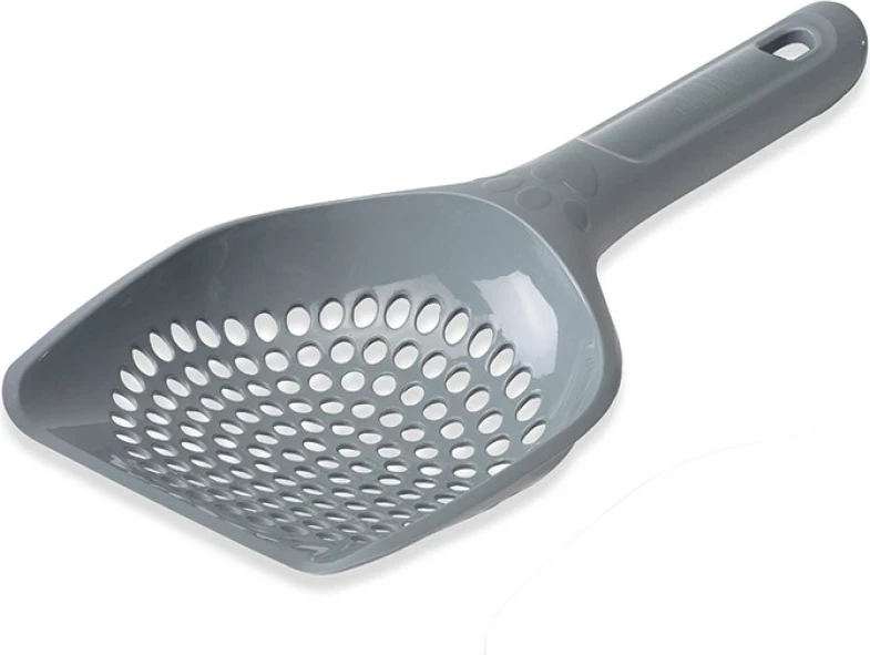 Lopatica za mačje posode za odpadke SAVIC, plastik, črna