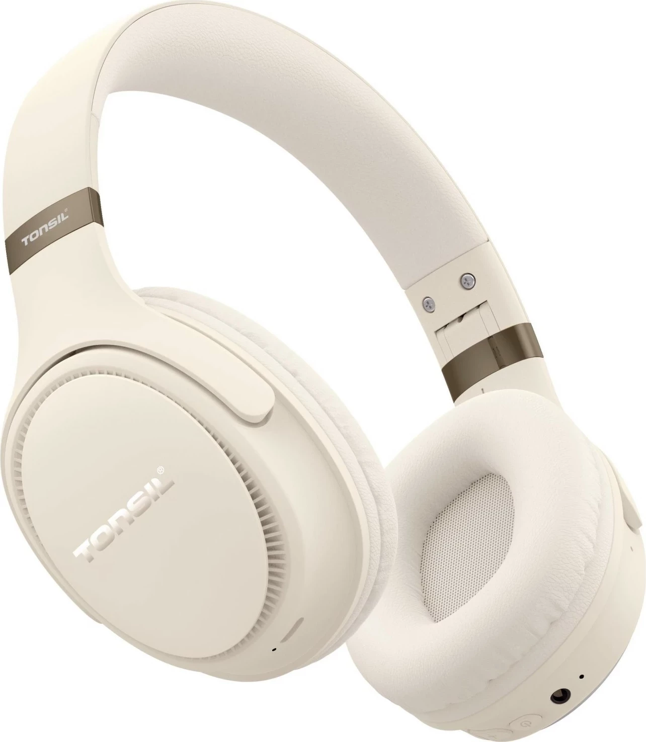 Brezžične on-ear slušalke Tonsil R35BT, Bluetooth 5.3, microSD, rjave