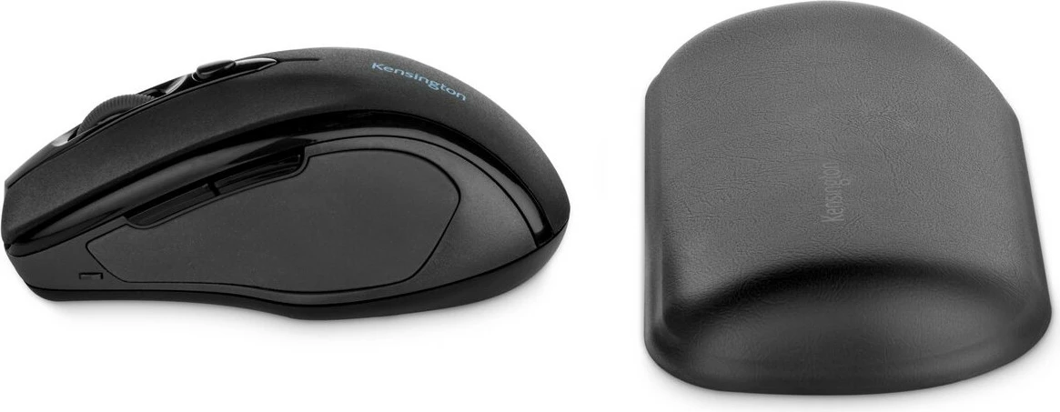 Ergonomska podpora za zapestje Kensington ErgoSoft za miško, gel, TPU, črna