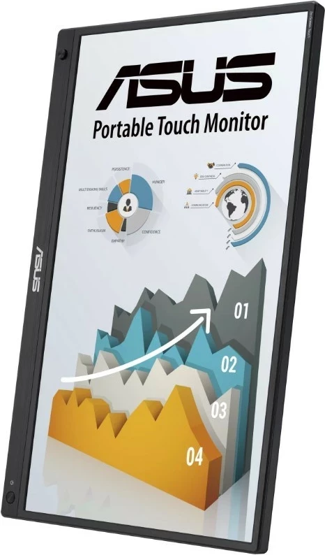 Prenosni monitor 15", Full HD, črn — ASUS ZenScreen Touch MB16AMTR