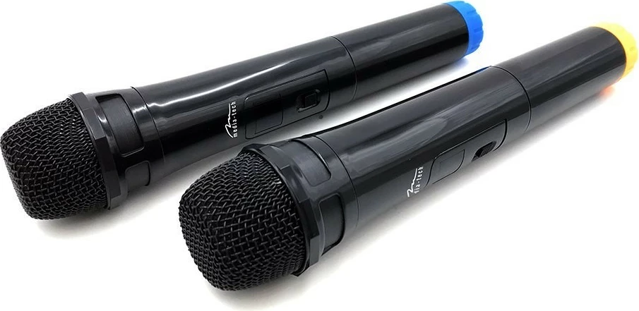 Brezžični set dveh mikrofov za karaoke Media-Tech Accent Pro MT395, 2 kosa, črn