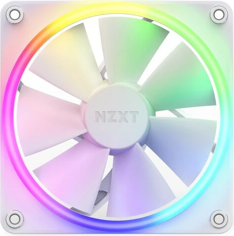 RGB ventilator za računalniško ohišje NZXT F120, 120 mm, bel