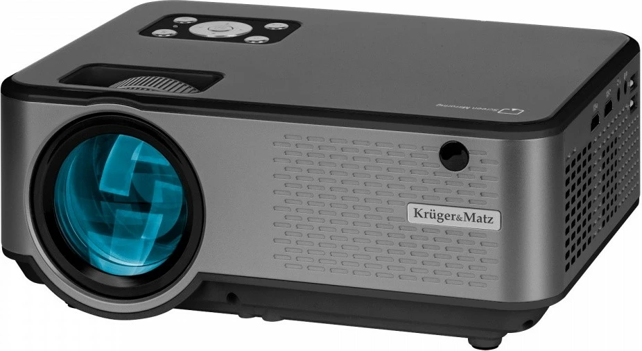 LED projektor Full HD 1080p Kruger & Matz KM0371-FHD, grafit