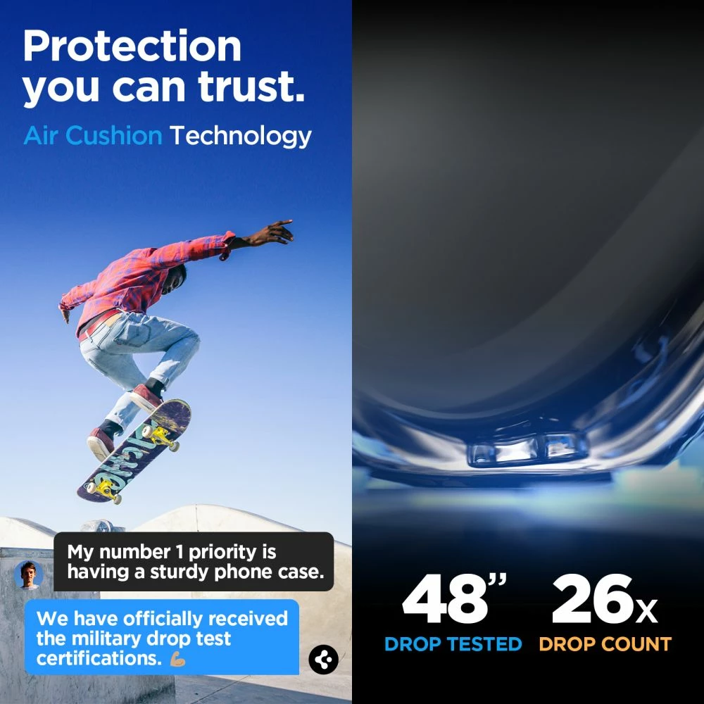 Ovitek za telefon Tough Armor Spigen za Samsung Galaxy XCover 7, črn