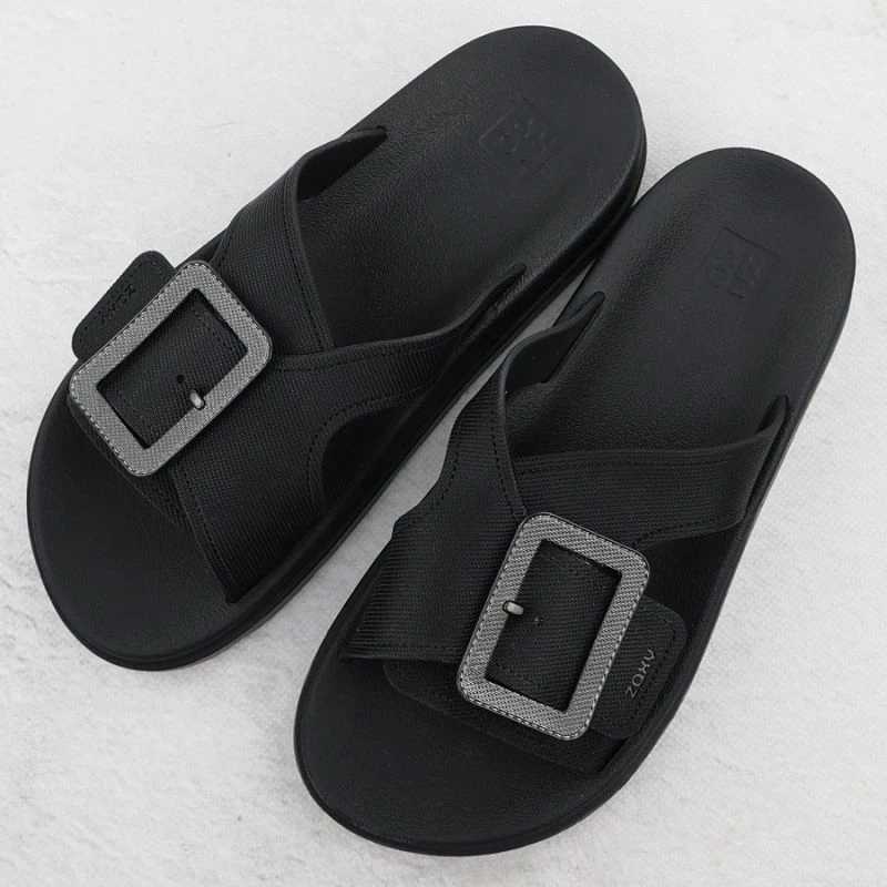 Črne ženske natikače Zaxy