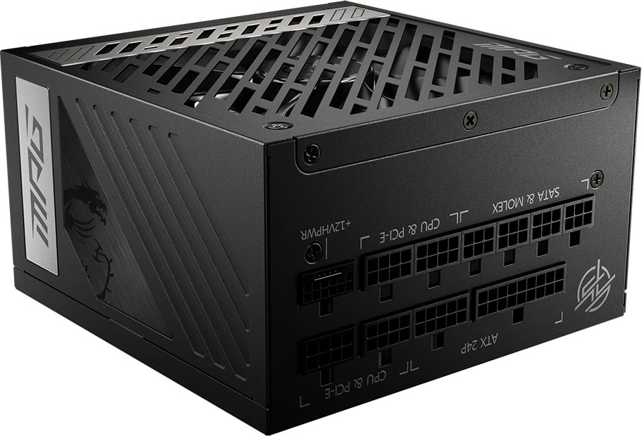 Napajalnik 1000 W, 80 PLUS Gold, MSI MPG A1000G PCIE5