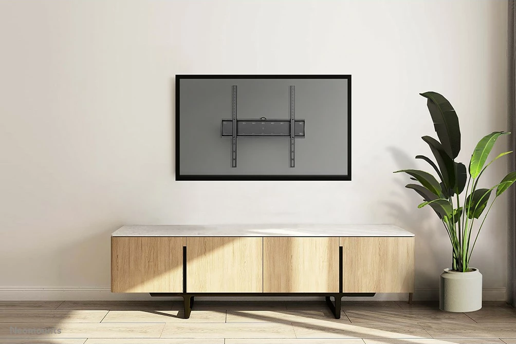 Stenski nosilec za TV, Neomounts FPMA-W300BLACK, fiks, 32–55 in., jeklo, črn