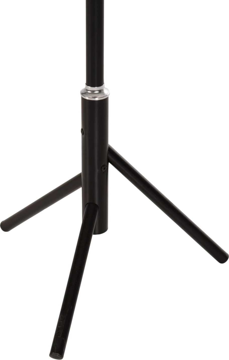 Samostoječi obešalnik FH9574.01 kovinski v črni barvi - 8 visečih položajev 48x48x173Hcm