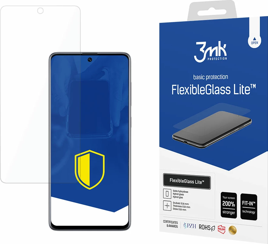 Zaščitno steklo FlexibleGlass Lite za Samsung Galaxy A71 5G, prozorno