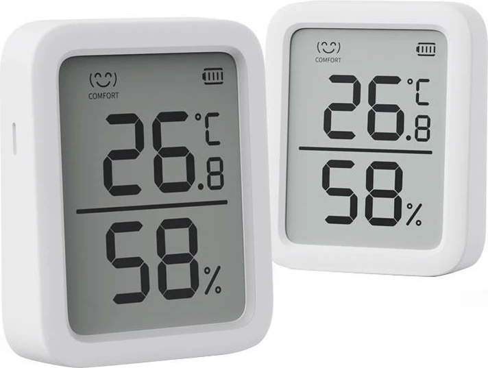 Termometer in higrometer SwitchBot Meter Plus, Bluetooth, bel