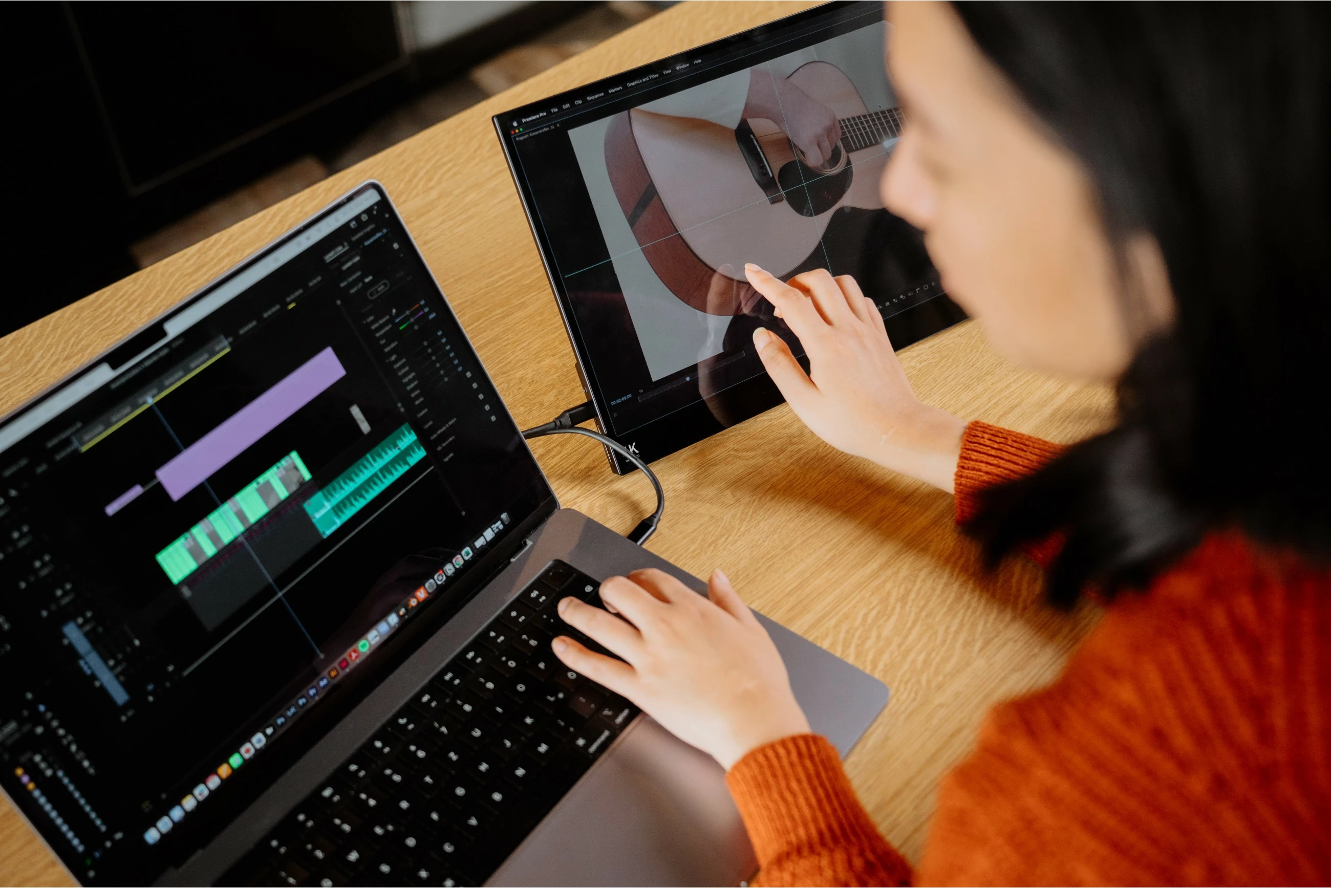17,3-palčni prenosni 4K Ultra HD zaslon na dotik, Verbatim, črn