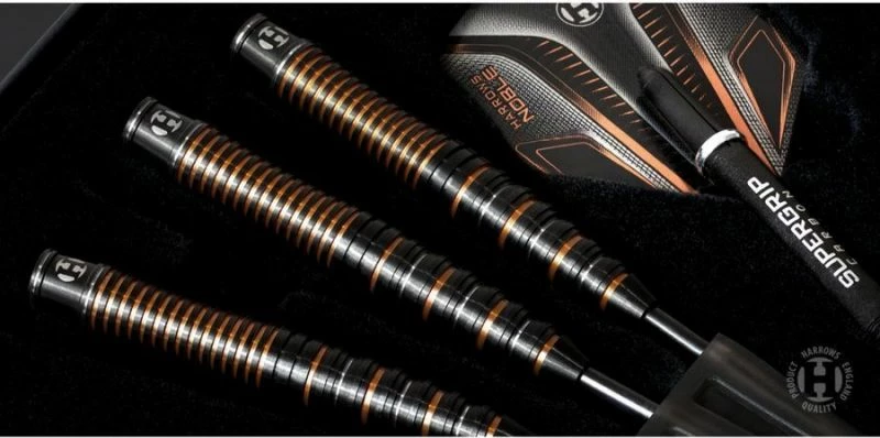 Darts puščice, Harrows Noble, unisex, črne