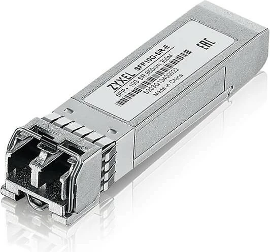Optični modul SFP+ 10G, Zyxel SFP10G-SR-E, 10.000 Mbit/s, LC, 300 m, kovinski