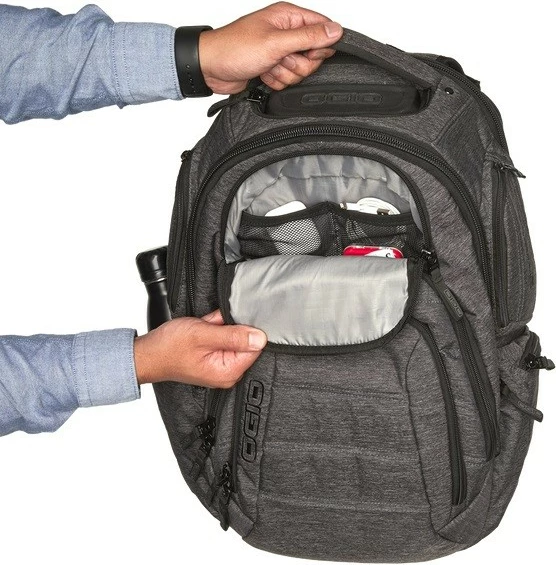 Nahrbtnik OGIO Renegade RSS Black Pindot, 29,5 L, za prenosnik 15,6", črno/siv