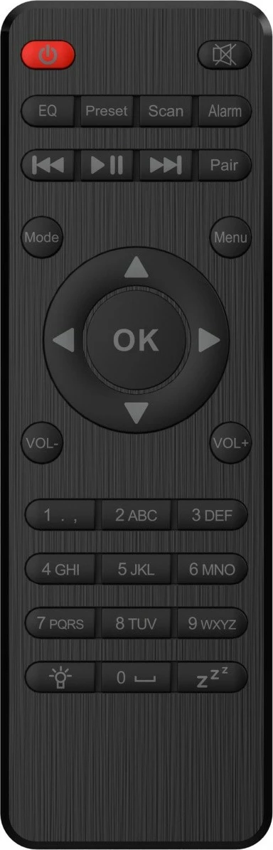 Internetni radio Sencor SIR 5100WDB, 4 W, WiFi, FM, DAB+, USB, velik barvni LCD, črn