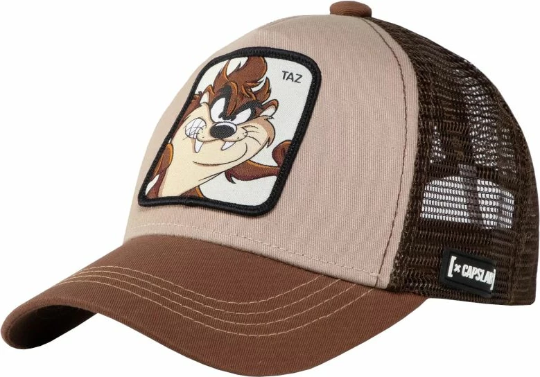 Baseball kapa Capslab Looney Tunes Taz, rjava, moški