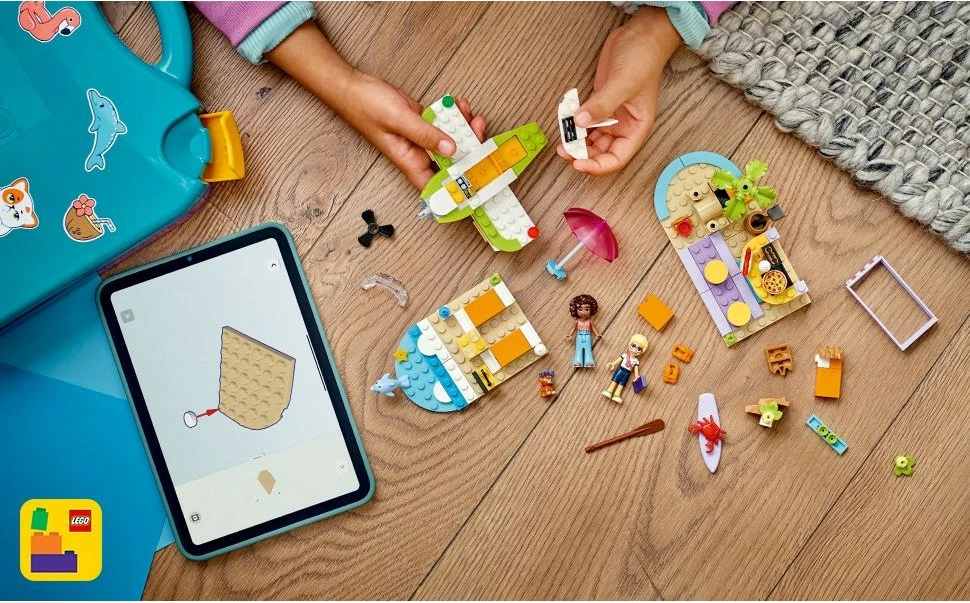 Kreativni komplet za sestavljanje v kovčku, LEGO Friends 42672, 188 delov, večbarvno