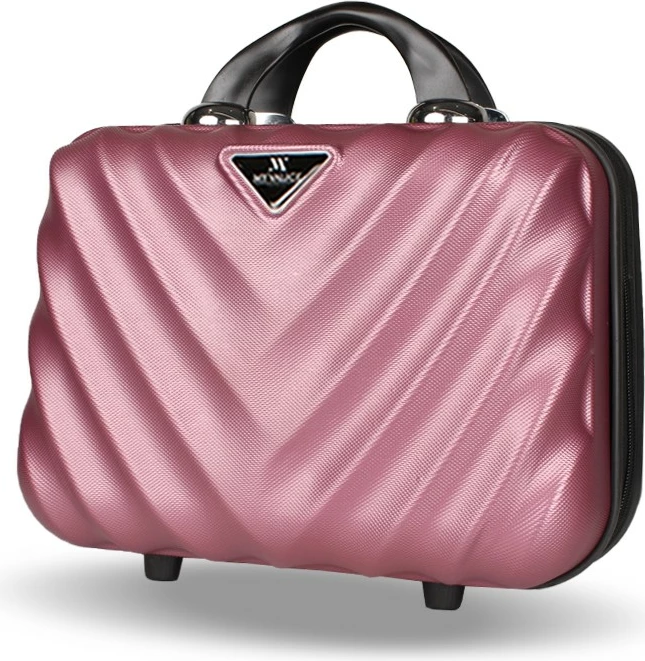 Kozmetična torbica rožnata z zlatim, Zoozie Bags 7163